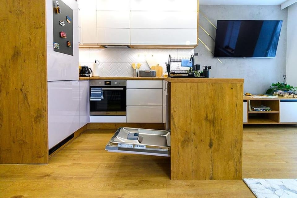 Apartament Śląski Szczawno-Zdrój 46m, Książ kuchnia klimatyzacja Wifi Parking Apartment in Lower Silesian Voivodeship
