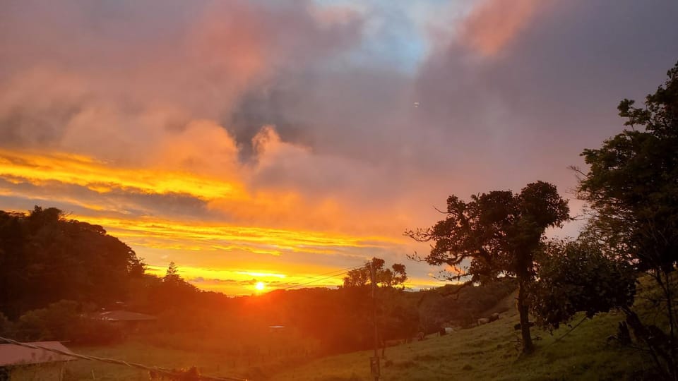 Natural landscape, Sunset