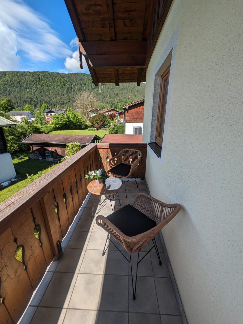 View (from property/room), Balcony/Terrace, Mountain view