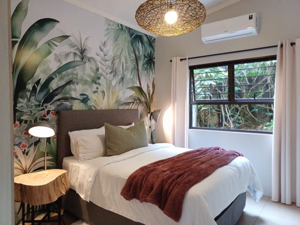 Bed, Bedroom, air conditioner