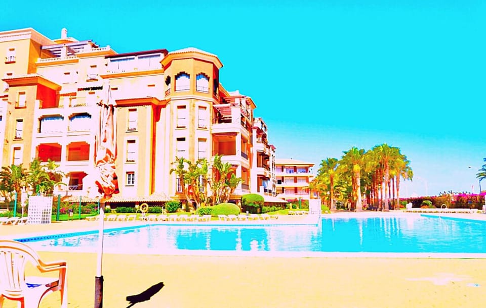 Property building, Day, Natural landscape, Swimming pool