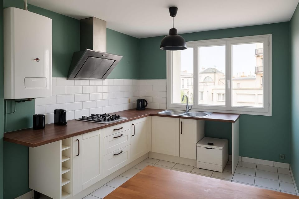 Kitchen or kitchenette