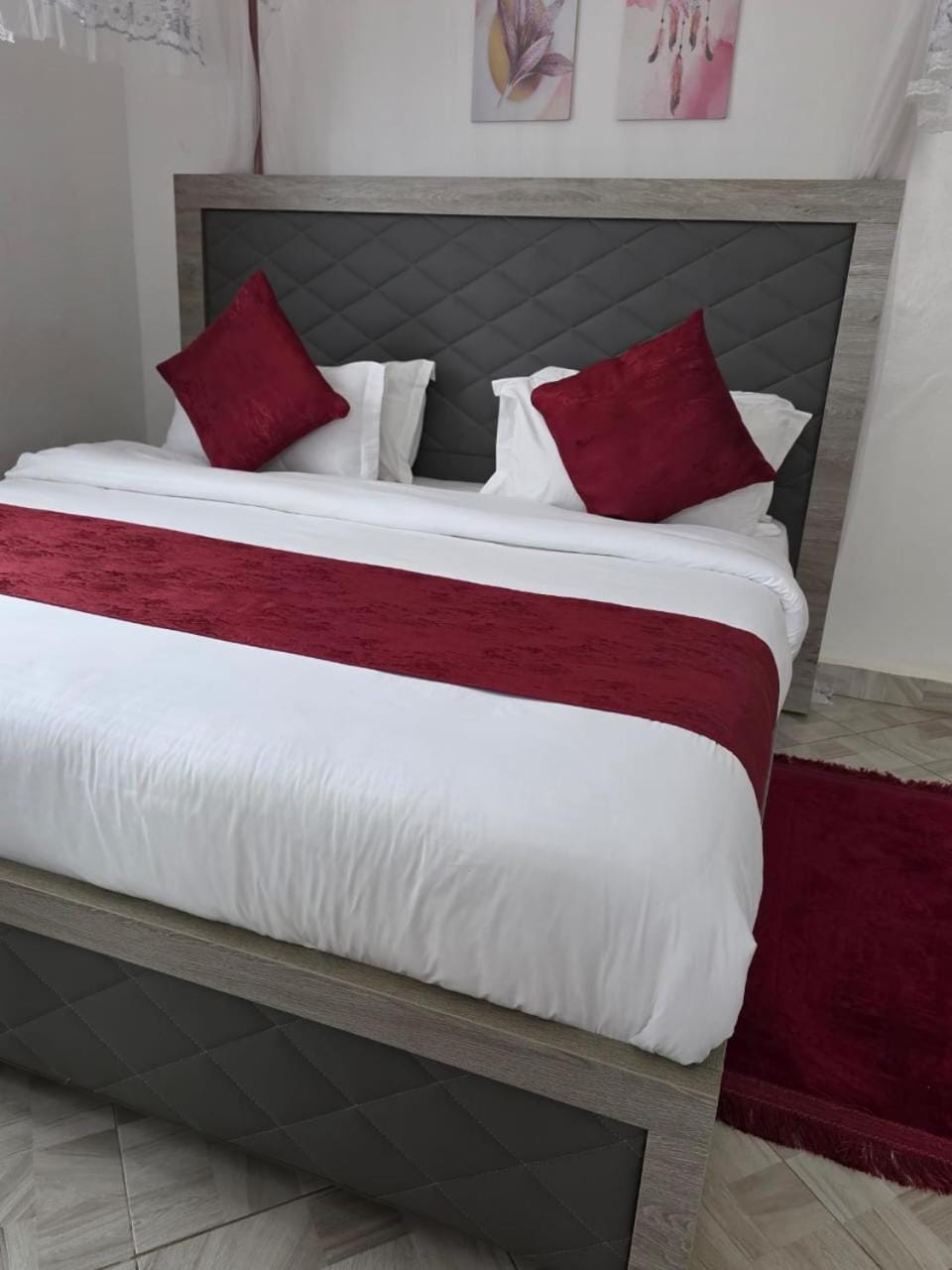 The lit garden place Hotel in Uganda