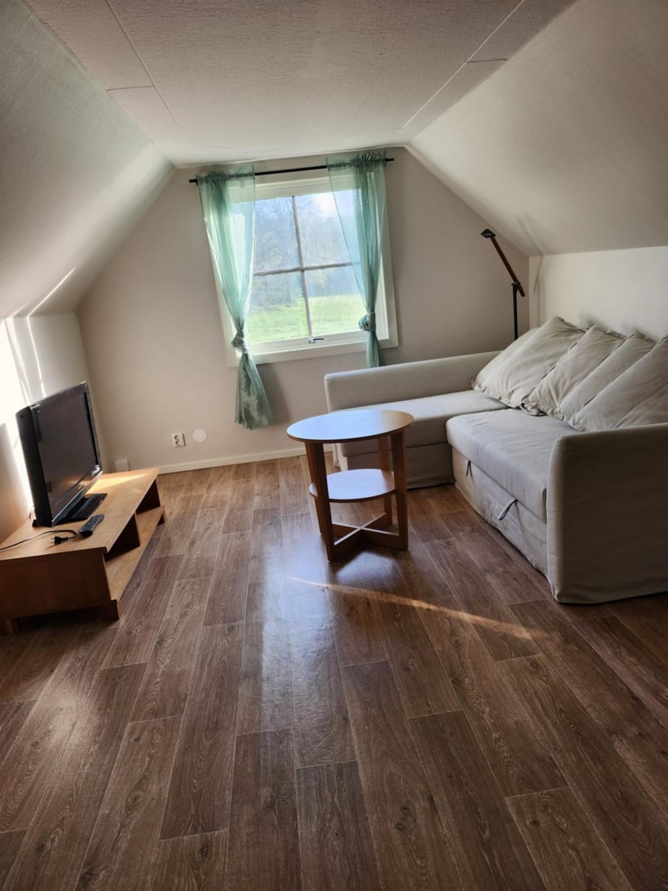 Bed, Living room, Photo of the whole room