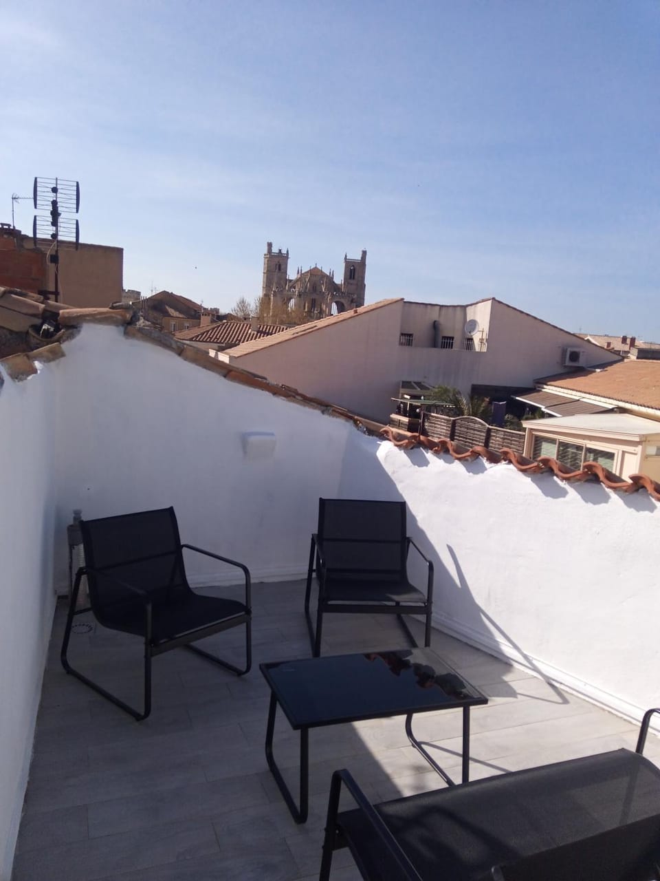 T3 Terrasse vue Cathédrale Climatisé Apartment in Narbonne