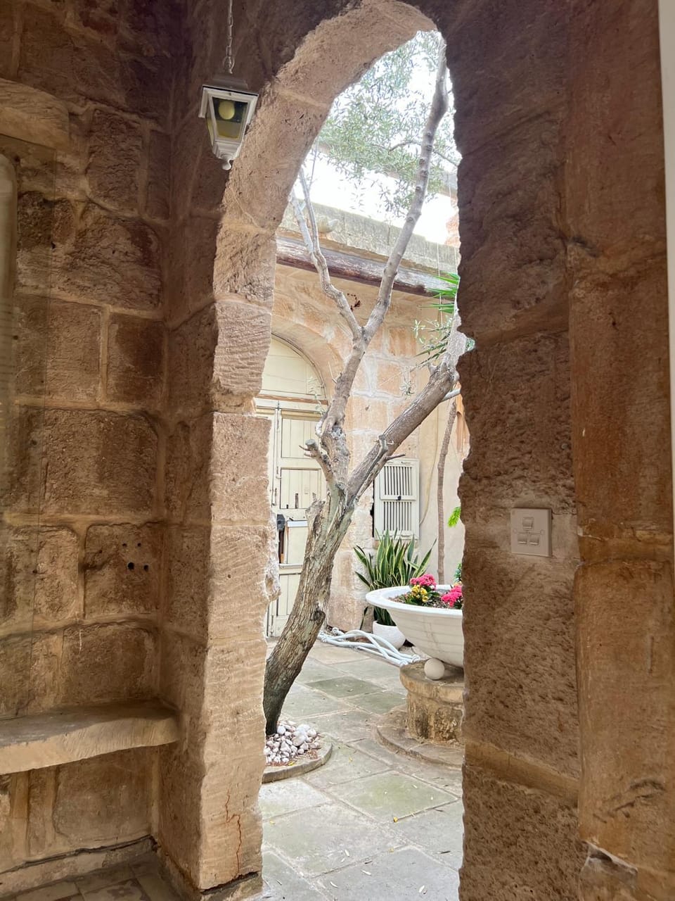 Inner courtyard view