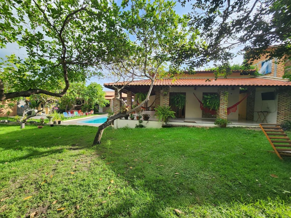 Property building, Day, Natural landscape, Garden, Garden view, Pool view, Area and facilities, Swimming pool, sunbed