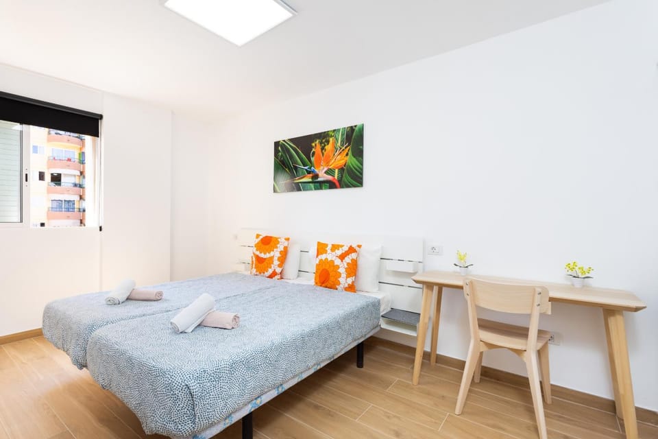 Bed, Bedroom