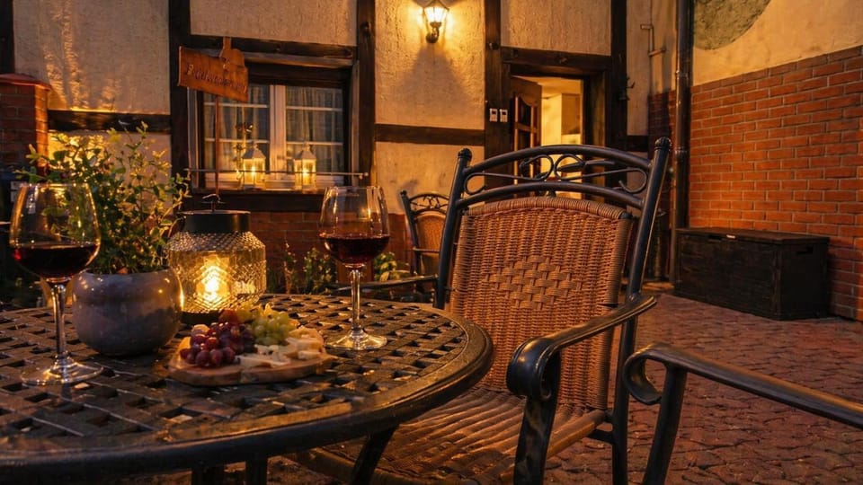 Property building, Patio, Seating area