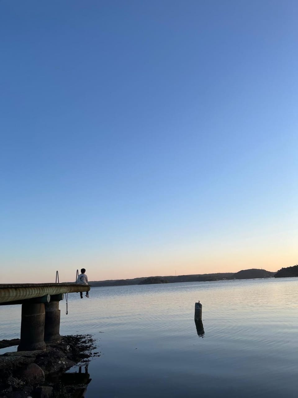 Natural landscape, Sea view, Sunset
