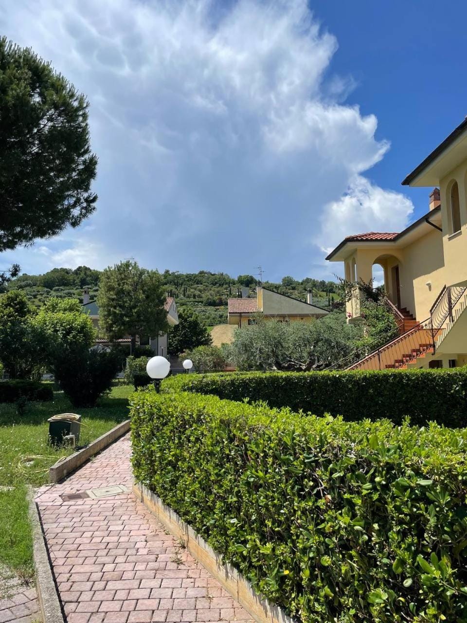 Property building, Garden