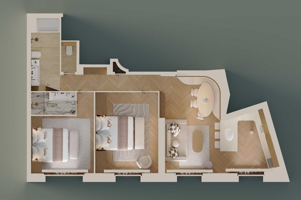 Exclusive apt with AC - 2BD-6P - Quartier Latin Apartment in Paris