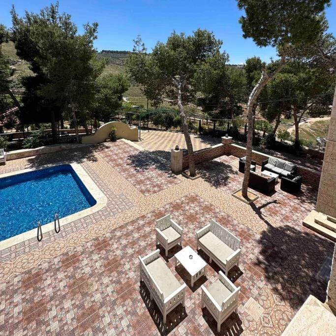 Natural landscape, Seating area, Garden view, Pool view, Swimming pool