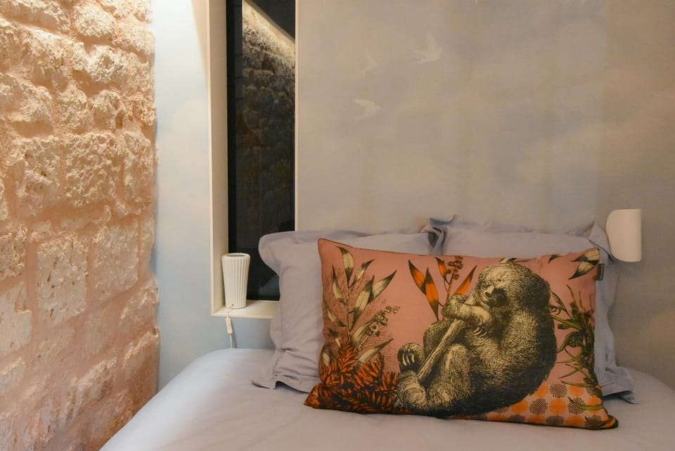 Bed, Decorative detail, Bedroom