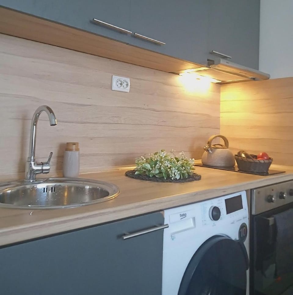 stove, washing machine, dryer