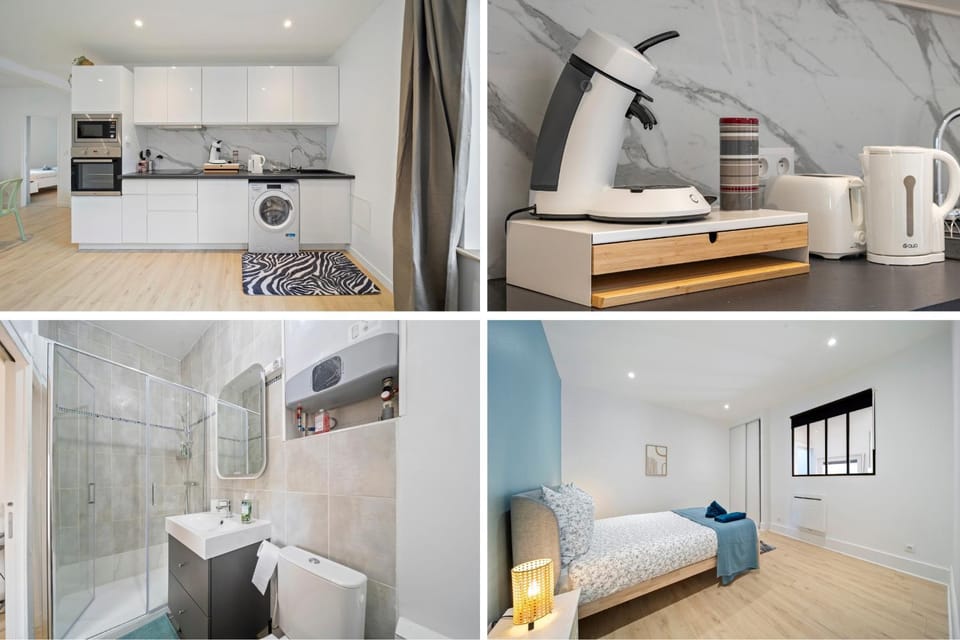 Bed, Coffee/tea facilities, cot, kitchen