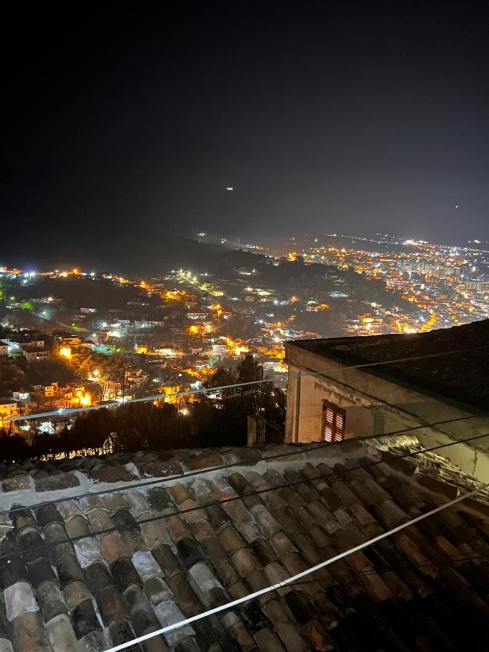 Night, Bird's eye view, City view