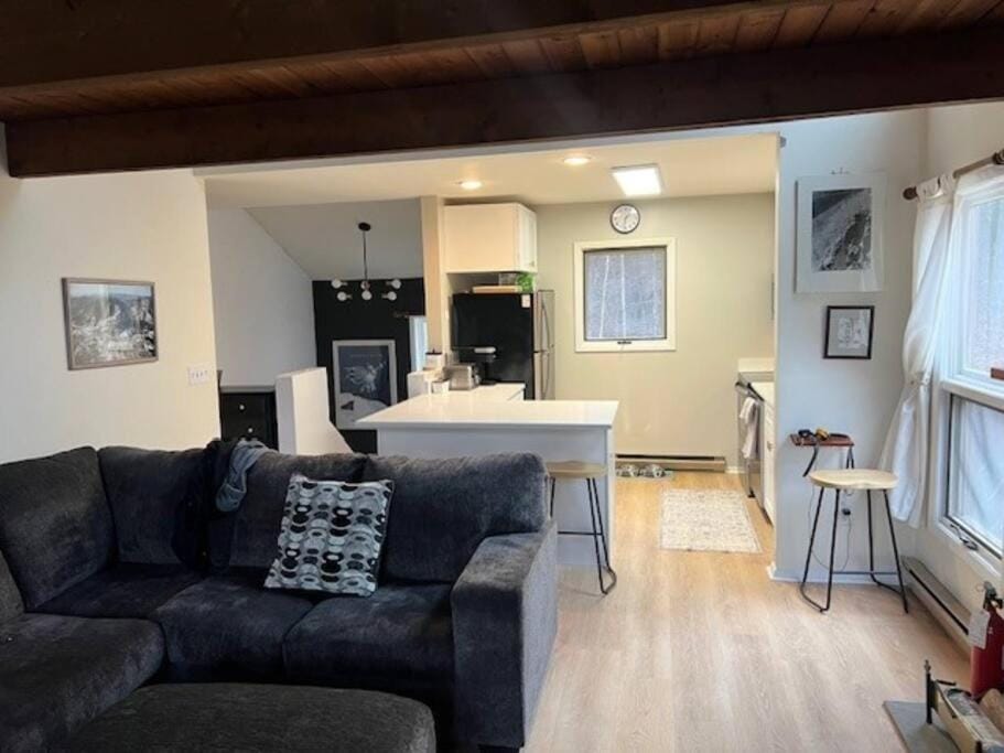 Kitchen or kitchenette, Living room, Photo of the whole room