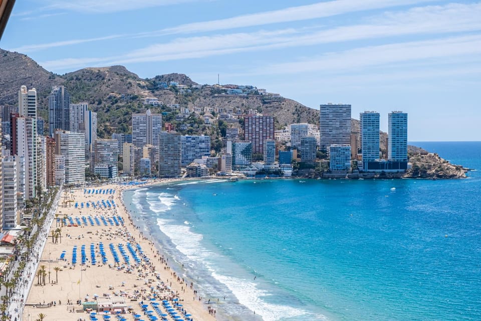 Nearby landmark, Day, Natural landscape, Beach, City view, Mountain view, Sea view