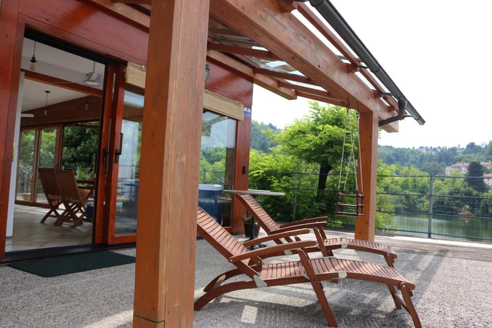 Property building, Patio, View (from property/room), Lake view, Sea view