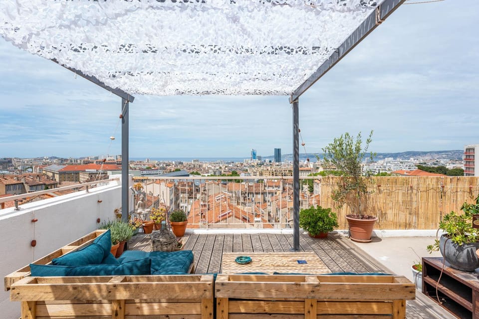 Patio, View (from property/room), Balcony/Terrace, City view
