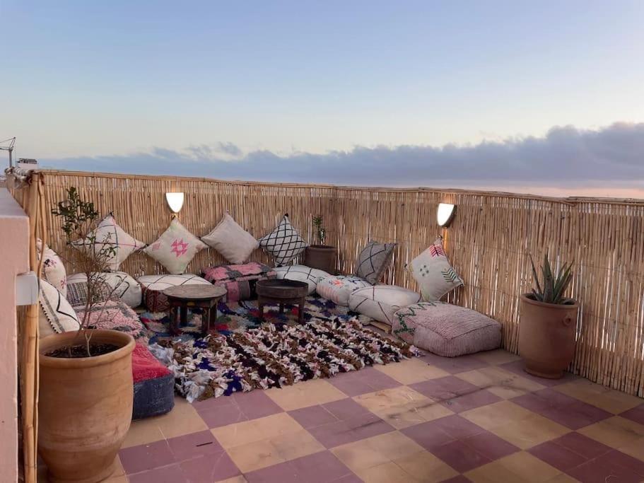 Ocean View Cozy Studio with Private Patio Apartment in Souss-Massa