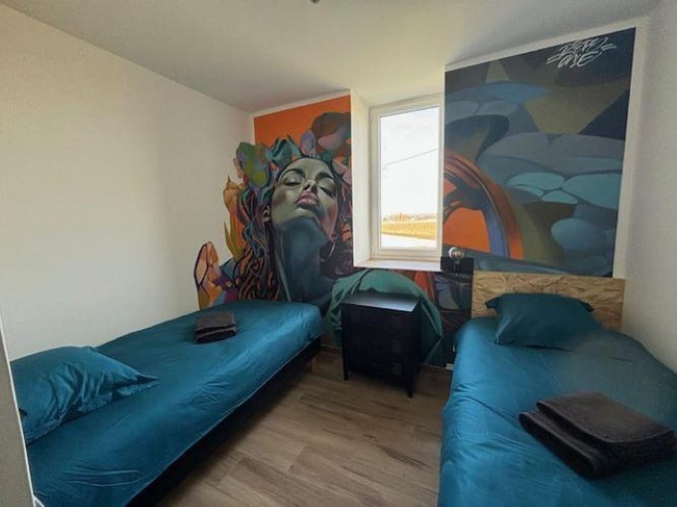 Gîte coloré pour 4-6 pers. à Montaigu-le-Blin, proche Vichy - FR-1-489-519 House in Auvergne-Rhône-Alpes