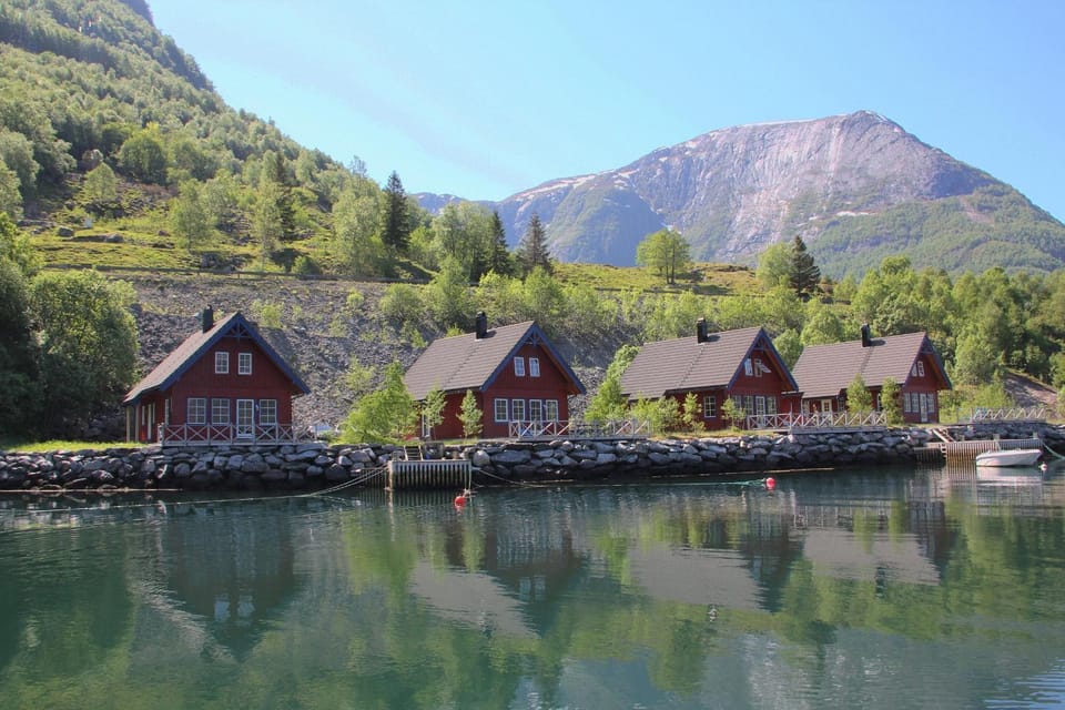 Fjordhytte-7, im Vestland, am Maurangerfjord beim Hardanger, nahe Trolltunga, zwischen Odda und Rosendal House in Vestland
