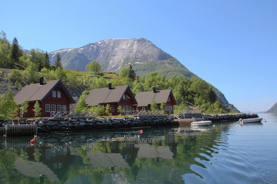 Fjordhytte-7, im Vestland, am Maurangerfjord beim Hardanger, nahe Trolltunga, zwischen Odda und Rosendal House in Vestland