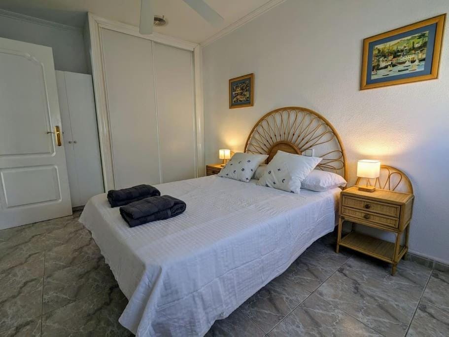 Bed, Photo of the whole room, Bedroom, towels, wardrobe