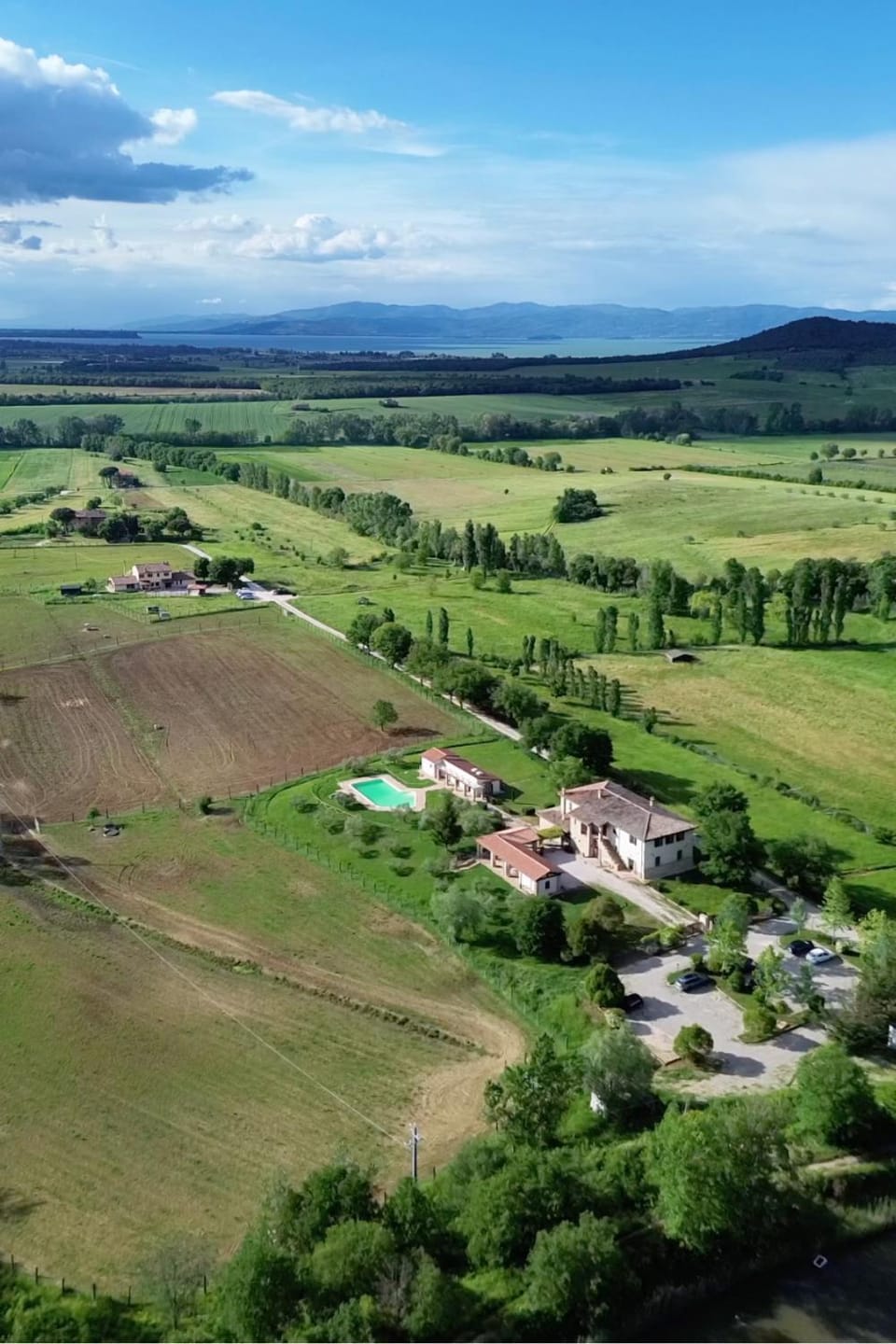 Natural landscape, Bird's eye view