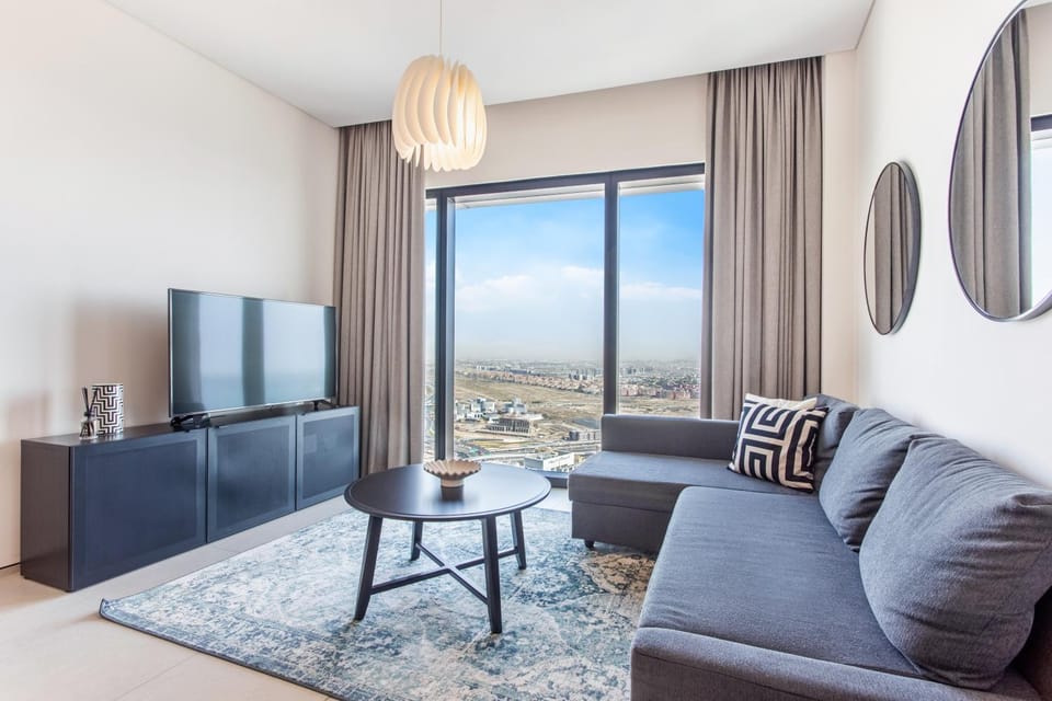 Family Sky Retreat at Address Beach on 56th Floor Apartment in Dubai