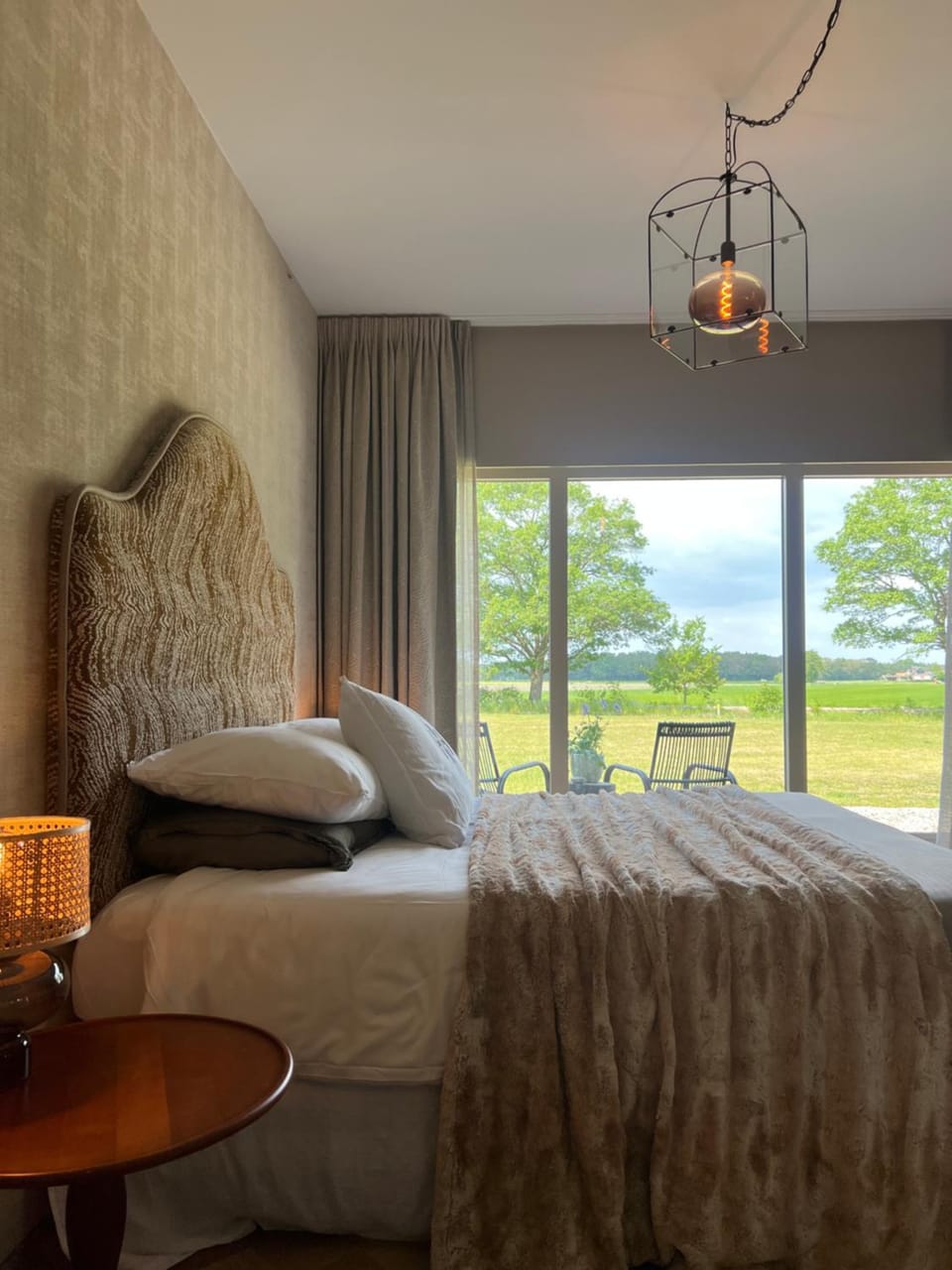 Bed, Natural landscape, View (from property/room)