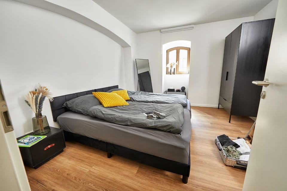 Bed, Bedroom, wardrobe