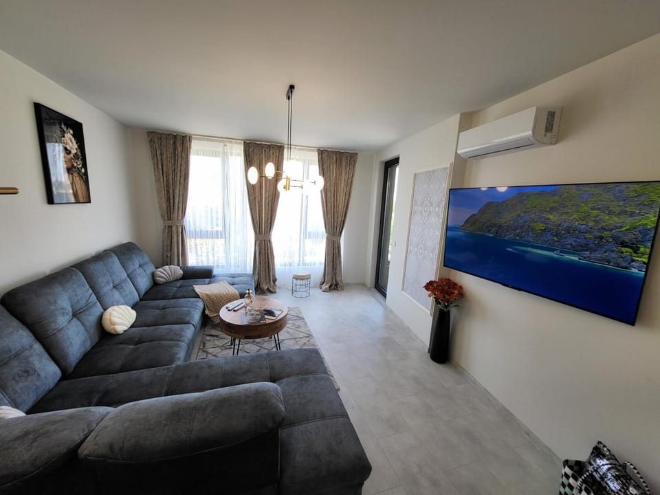 TV and multimedia, Living room, Seating area, air conditioner