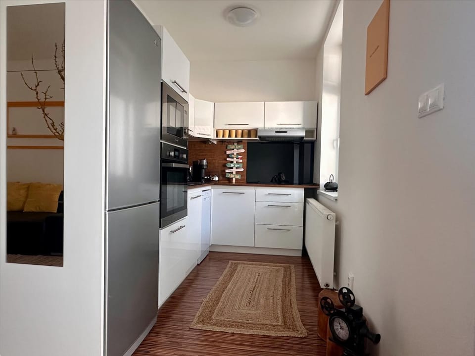 Slunečný byt s terasou JAKO DOMA I MIMO DOMOV Apartment in South Bohemian Region