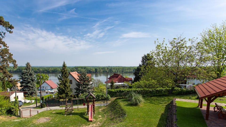 Day, Natural landscape, Children play ground, Garden, River view