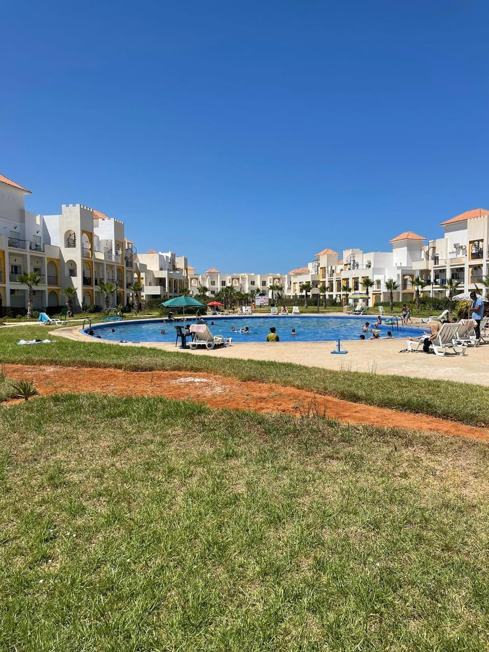 Pool view, Swimming pool