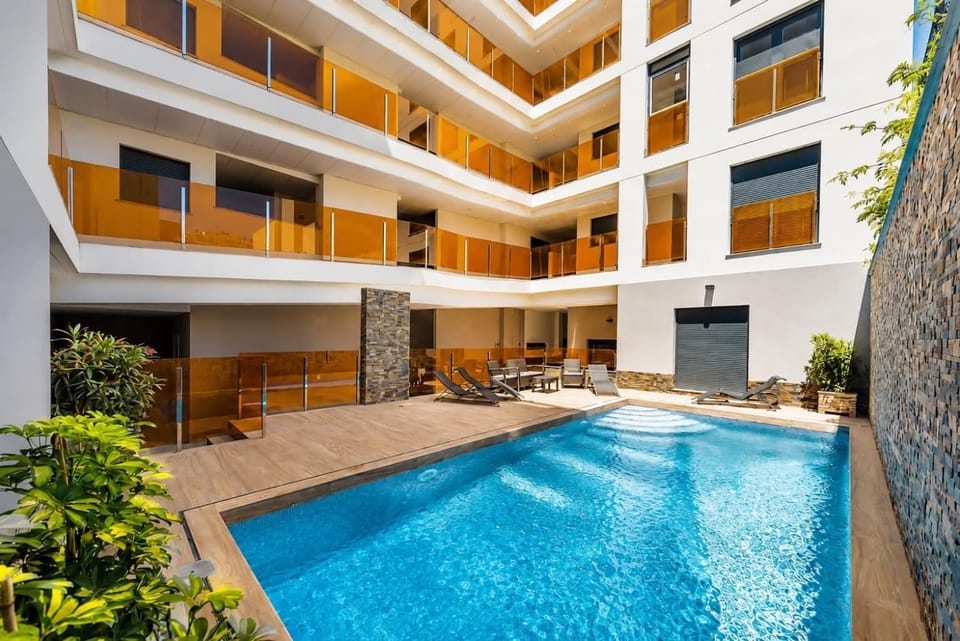 Property building, Swimming pool