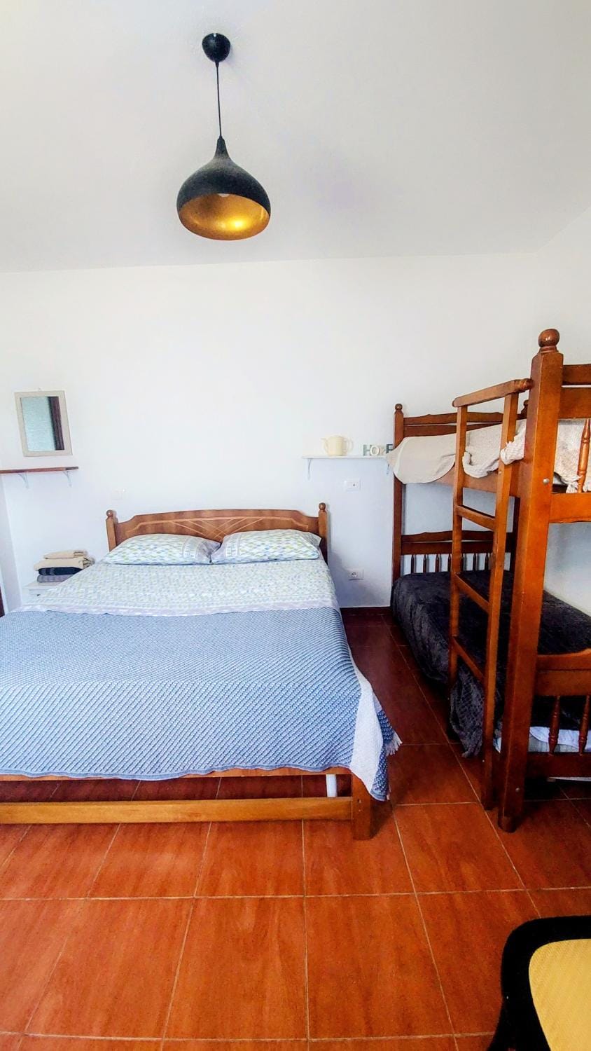 Bed, Photo of the whole room, Bedroom, bunk bed