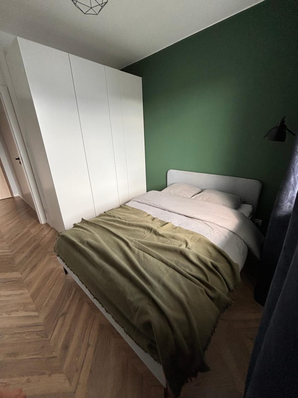 Bed, Bedroom, wardrobe