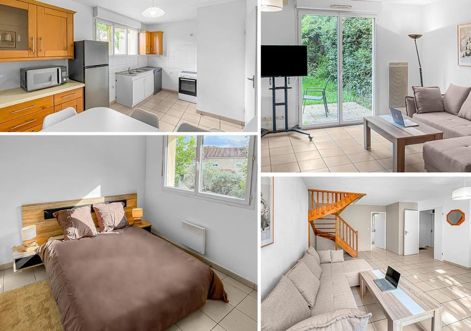 Bed, TV and multimedia, Kitchen or kitchenette, Living room, Photo of the whole room, Seating area, Dining area, Bedroom, oven, stove