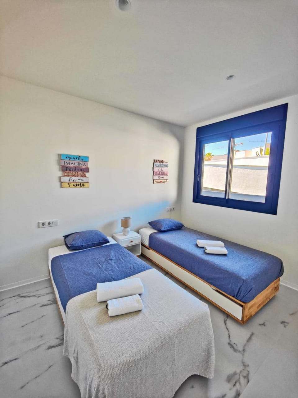 Bed, cot, wardrobe