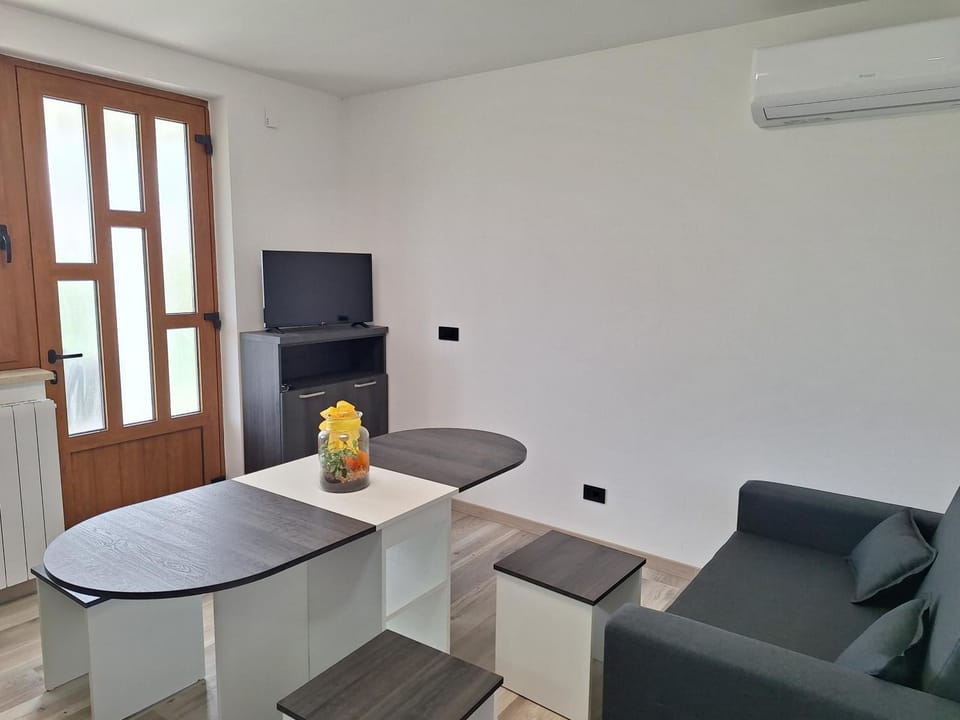TV and multimedia, Living room, Seating area, air conditioner