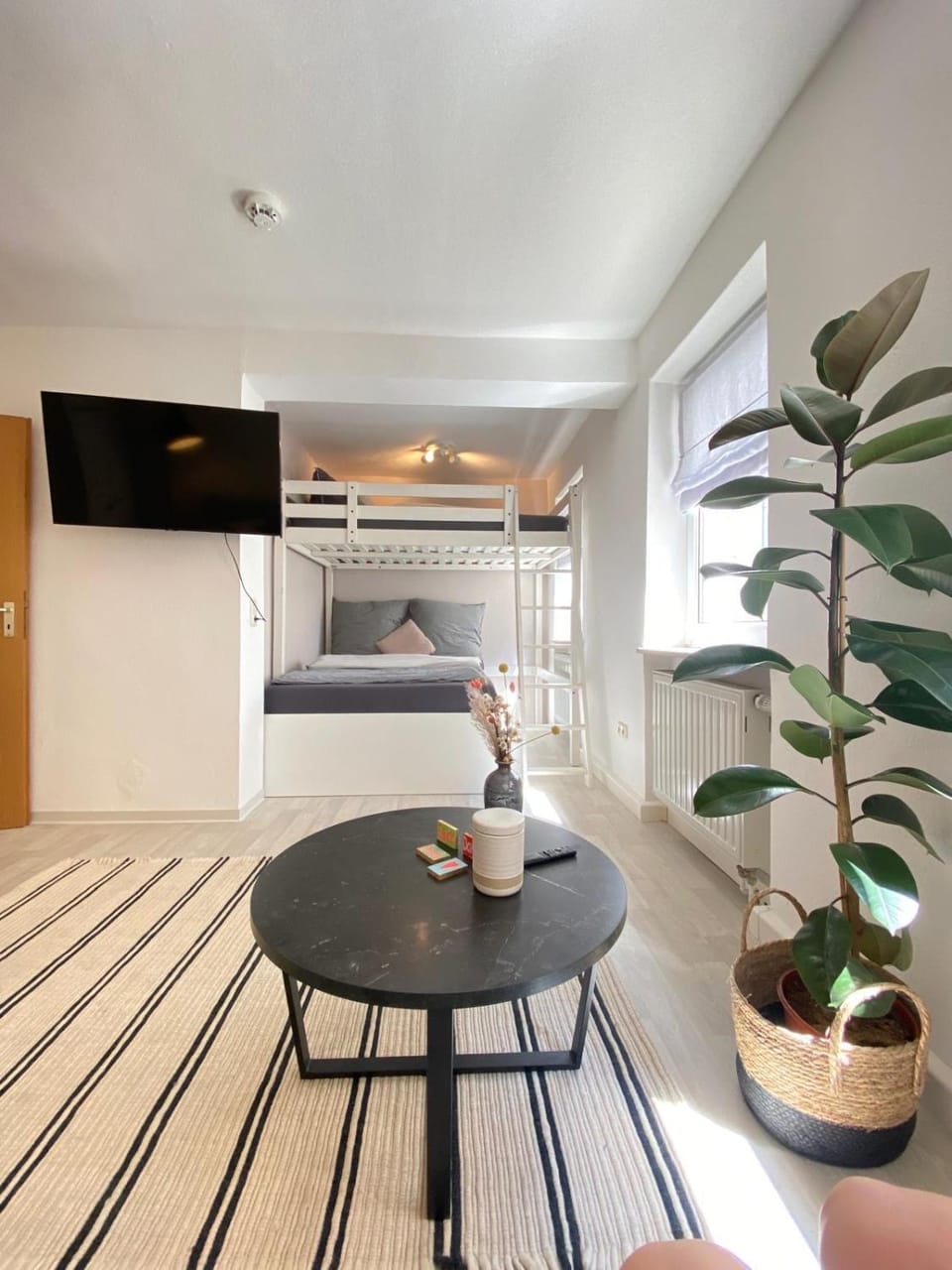 Living room, Bedroom