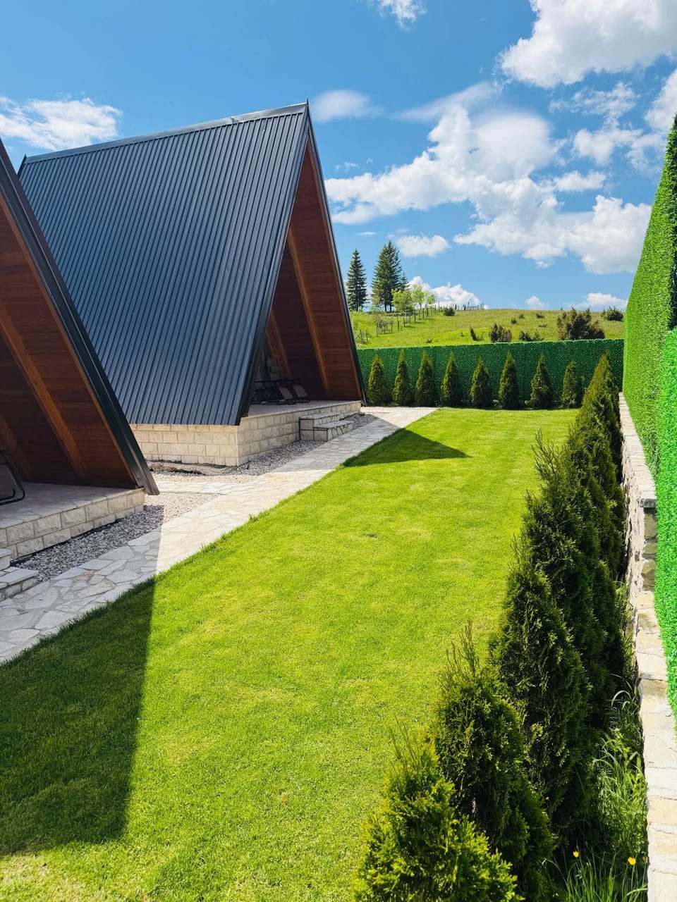 A Frame Houses ANS Zabljak House in Montenegro