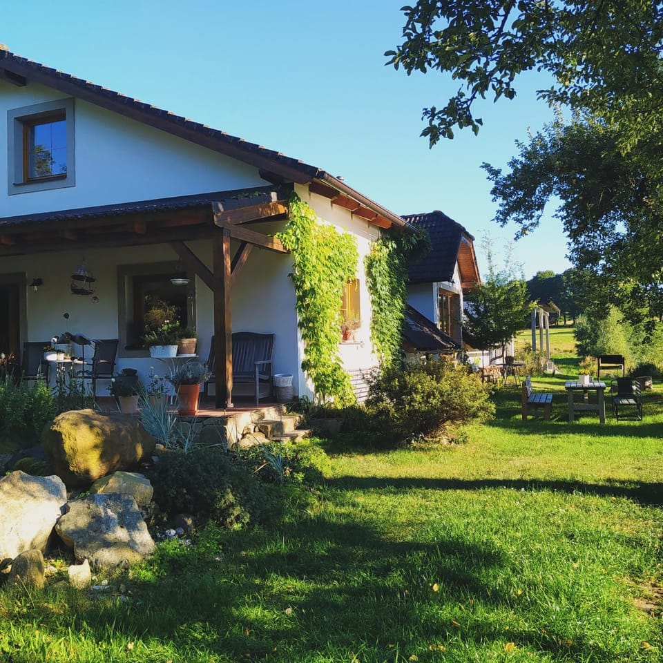 Property building, Garden