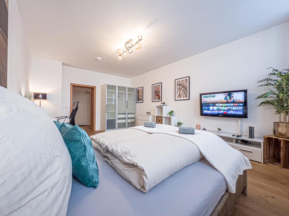 Bed, TV and multimedia