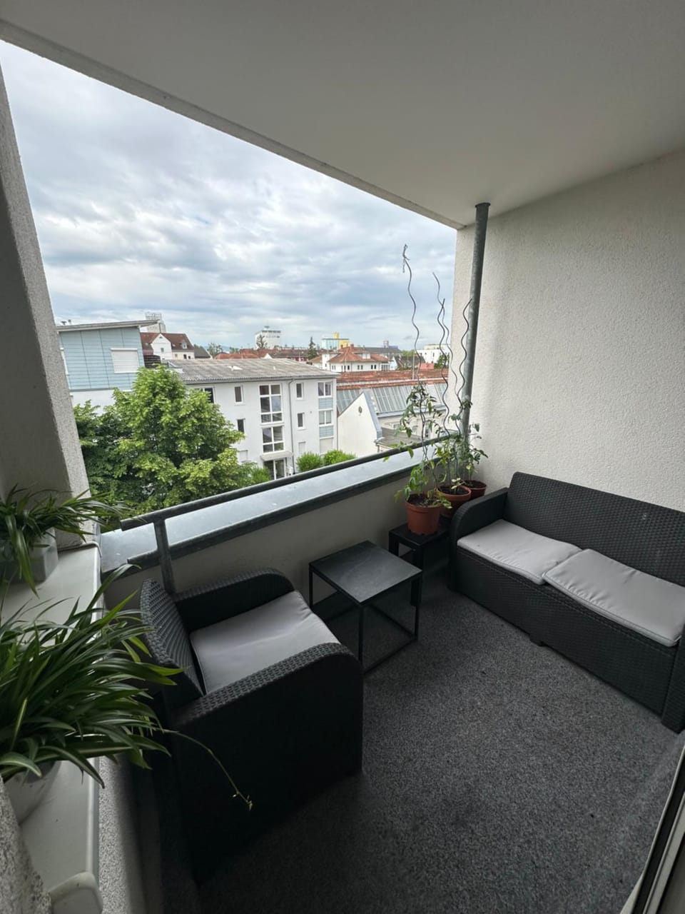 Natural landscape, View (from property/room), Balcony/Terrace, Living room, Seating area