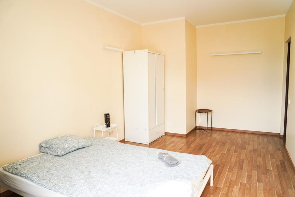 Bed, Photo of the whole room, Bedroom, wardrobe